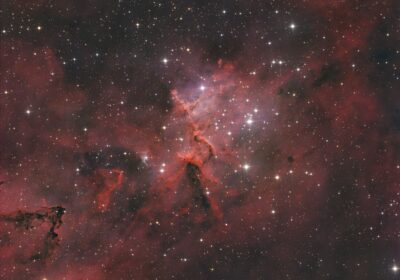 The Heart Nebula – A Cosmic Sculpture of Gas and Stars-lindicastrophotography