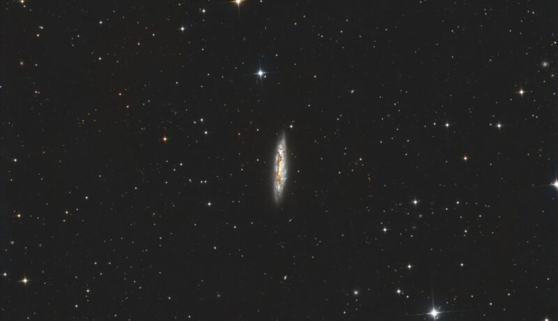 Surfboard Galaxy (M108) – A Quiet Giant in Ursa Major - Lindic